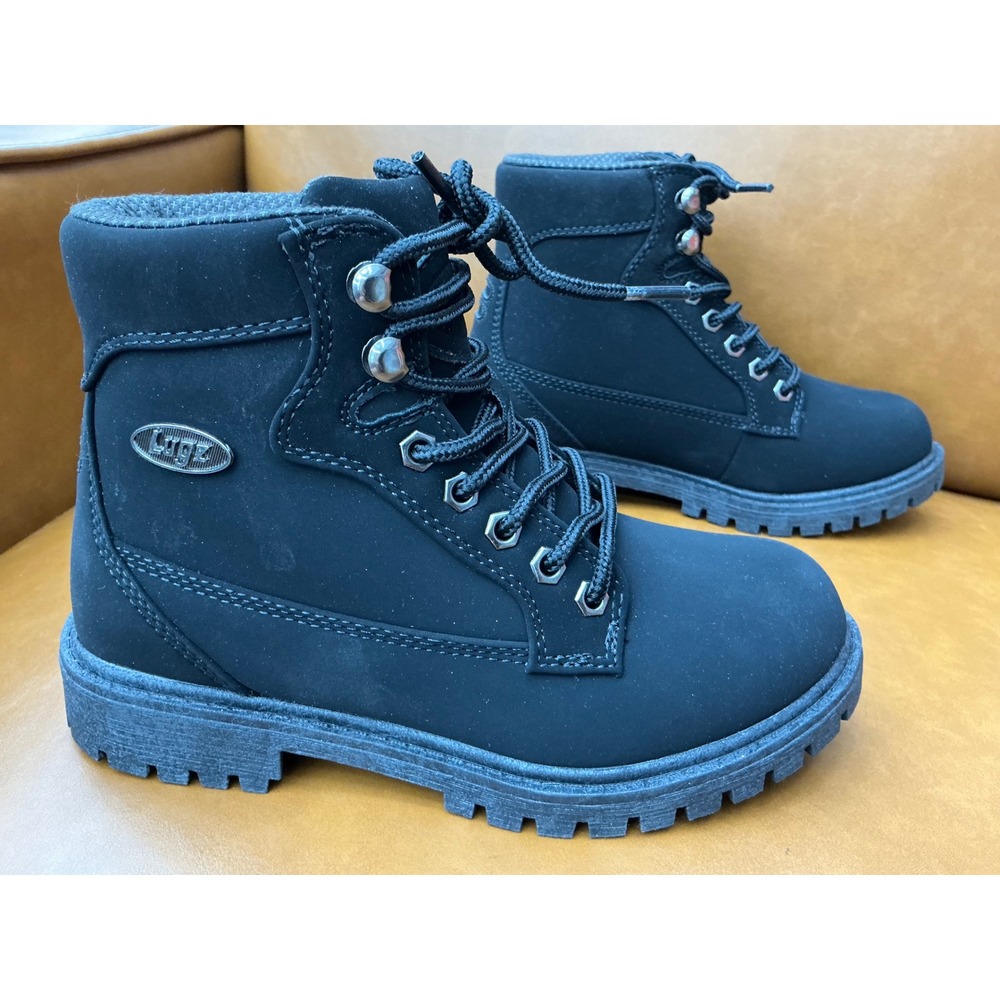 Lugz Mantle Hi Boots Womens 6 Black Slip Resistant